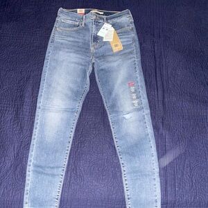 Levi's Light Blue Skinny Jeans